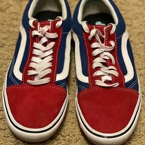 Vans- Red, white & blue